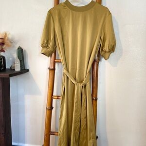 Mustard Midi Dress
